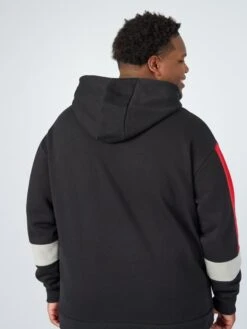 Felpa In Tessuto Felpato Color Block -Kiabi felpa in tessuto felpato color block nero aix41 2 frb4