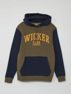 Felpa In Tessuto Felpato Con Cappuccio