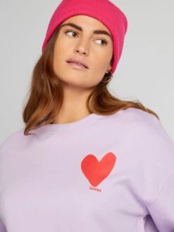 Felpa In Tessuto Felpato Con Stampa -Kiabi felpa in tessuto felpato con stampa viola aeq42 16 frb4