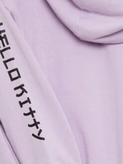 Felpa In Tessuto Felpato 'Hello Kitty' Con Cappuccio 6 Felpa In Tessuto Felpato 'Hello Kitty' Con Cappuccio -Kiabi felpa in tessuto felpato hello kitty con cappuccio viola azl86 1 frb3