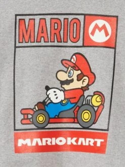 Felpa In Tessuto Felpato 'Mario' -Kiabi felpa in tessuto felpato mario grigio blu marine atr10 1 frb3