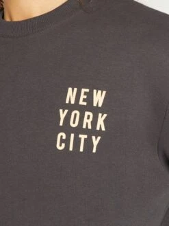 Felpa In Tessuto Felpato 'New York' -Kiabi felpa in tessuto felpato new york grigio bcm75 2 frb5