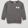 Felpa In Tessuto Felpato Screziato 'occhi'