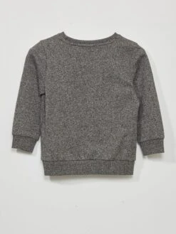 Felpa In Tessuto Felpato Screziato 'occhi' -Kiabi felpa in tessuto felpato screziato occhi grigio azm02 1 frb3