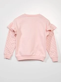 Felpa In Tessuto Felpato Stampata 'Animal Crossing' -Kiabi felpa in tessuto felpato stampata animal crossing rosa atr50 1 frb3