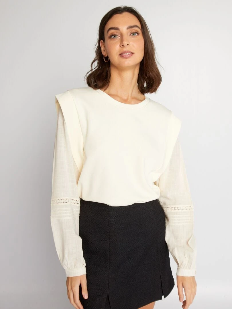 Felpa Leggera Maniche A Camicia 2 Felpa Leggera Maniche A Camicia - immagine 2