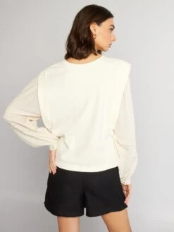 Felpa Leggera Maniche A Camicia 9 Felpa Leggera Maniche A Camicia -Kiabi felpa leggera maniche a camicia beige azz77 1 frb4