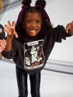 Felpa 'Minnie' In Tessuto Felpato - Halloween