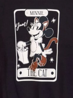 Felpa 'Minnie' In Tessuto Felpato - Halloween -Kiabi felpa minnie in tessuto felpato halloween grigio scuro minnie amf22 1 frb4