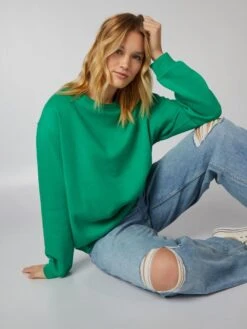 Felpa Oversize -Kiabi felpa oversize verde azg75 4 frb4