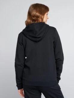 Felpa Premaman Con Zip In Tessuto Felpato -Kiabi felpa premaman con zip in tessuto felpato nero zm227 1 frb4