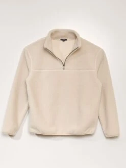 Felpa Sherpa A Collo Alto 5 Felpa Sherpa A Collo Alto -Kiabi felpa sherpa a collo alto bianco ark84 1 frb3