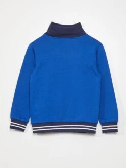 Felpa 'Spider-Man' Con Collo Con Zip -Kiabi felpa spider man con collo con zip blu aun58 1 frb3