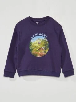 Felpa Stampata 'Antibes'