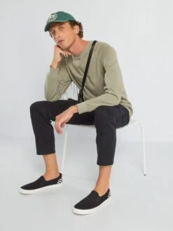 Felpa Tinta Unita In Tessuto Felpato