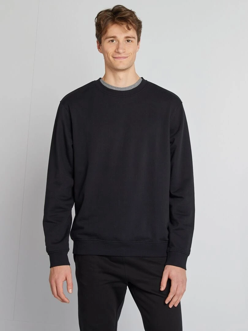 Felpa Tinta Unita Scollo Tondo +190 Cm 1 Felpa Tinta Unita Scollo Tondo +190 Cm