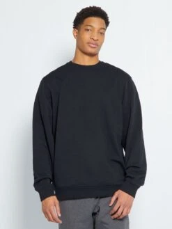 Felpa Tinta Unita Scollo Tondo +190 Cm 9 Felpa Tinta Unita Scollo Tondo +190 Cm -Kiabi felpa tinta unita scollo tondo 190 cm nero zk875 4 frb5