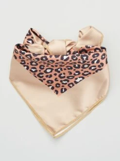 Foulard In Raso Con Stampa