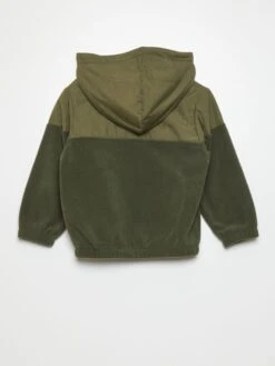Giacca Con Cappuccio Stile Pile -Kiabi giacca con cappuccio stile pile kaki bhw66 1 frb3