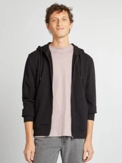 Giacca Con Zip E Cappuccio