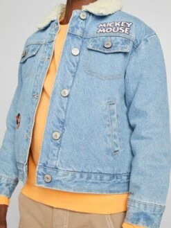 Giacca In Denim 'Topolino' -Kiabi giacca in denim topolino blu ajf68 1 frb4