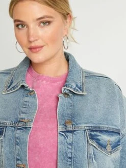 Giacca In Jeans - 4 Tasche -Kiabi giacca in jeans 4 tasche blu denim chiaro aqs06 2 frb3