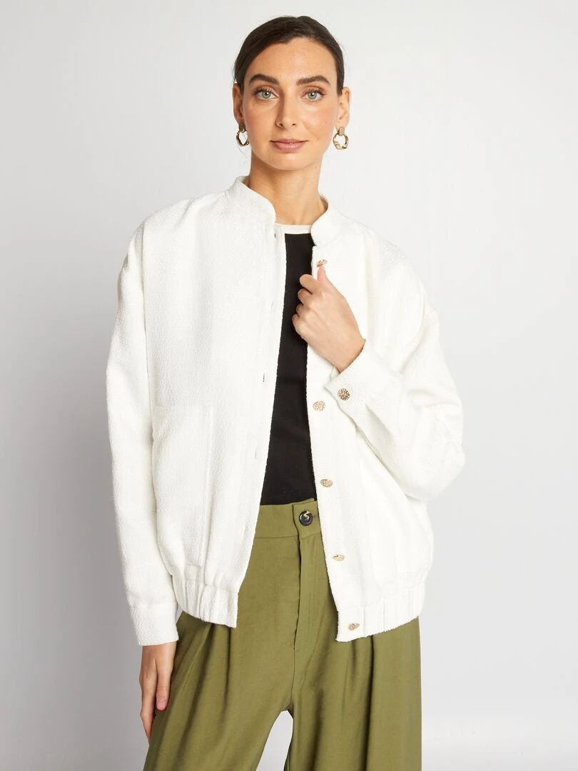 Giacca In Maglia Bouclé 2 Giacca In Maglia Bouclé - immagine 2