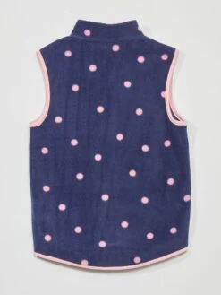 Giacca In Pile Senza Maniche -Kiabi giacca in pile senza maniche blu atq01 1 frb3