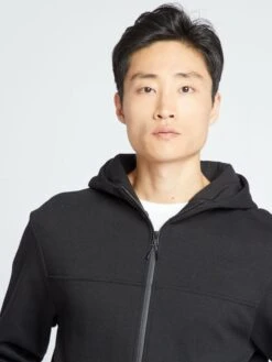 Giacca In Piqué Di Cotone -Kiabi giacca in pique di cotone nero aix66 2 frb5