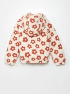 Giacca In Sherpa Con Motivi -Kiabi giacca in sherpa con motivi beige aup62 1 frb6