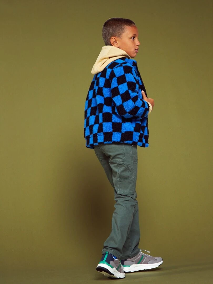 Giacca In Sherpa Con Motivo 3 Giacca In Sherpa Con Motivo - immagine 3