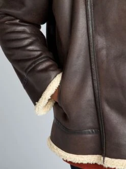 Giacca In Similpelle Foderata In Sherpa -Kiabi giacca in similpelle foderata in sherpa marrone aqy89 1 frb6