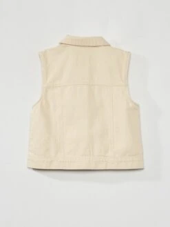 Giacca Senza Maniche -Kiabi giacca senza maniche beige adx62 1 frb3