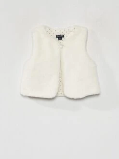 Giacca Smanicata In Pelliccia Sintetica