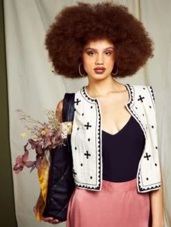 Giacca Trapuntata Senza Maniche