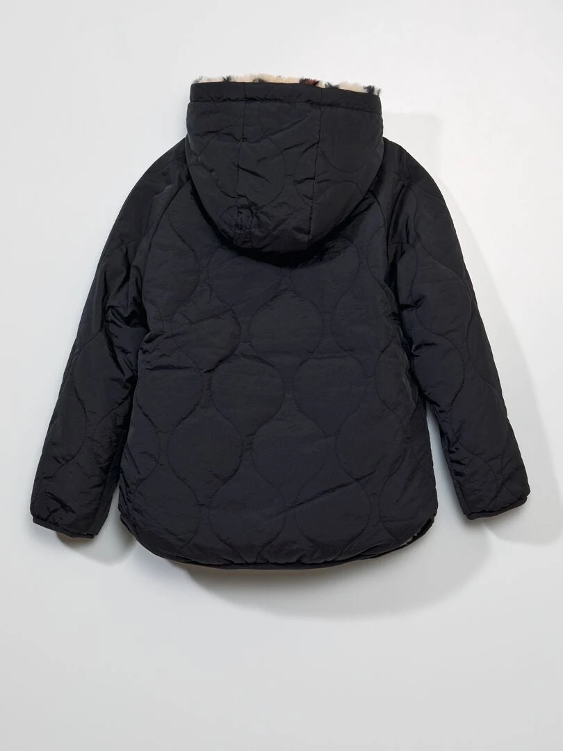 Giubbotto Con Cappuccio Double Face 3 Giubbotto Con Cappuccio Double Face - immagine 3