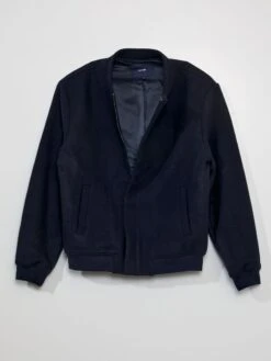 Giubbotto Con Lana -Kiabi giubbotto con lana blu ayc41 1 frb3