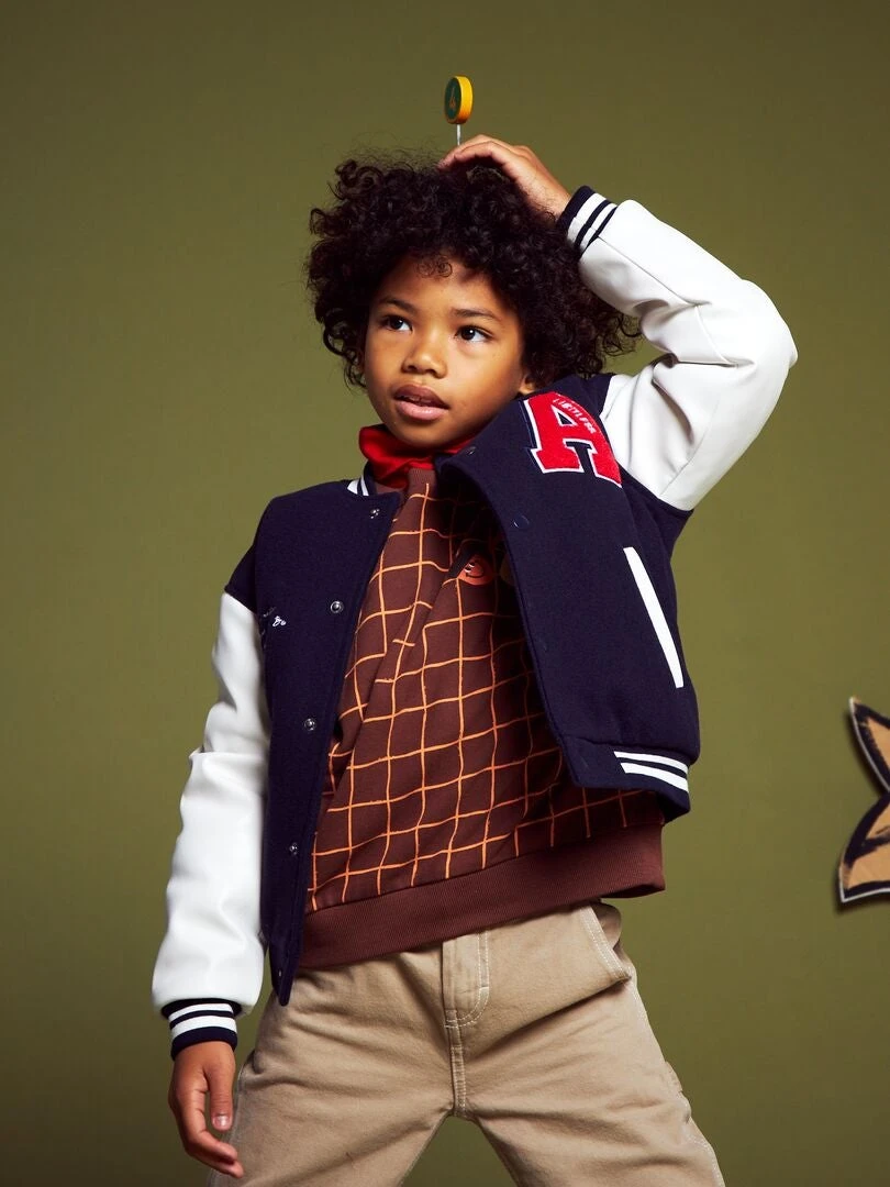 Giubbotto Stile 'college' 1 Giubbotto Stile 'college'