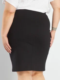 Gonna A Tubino Maglia Milano -Kiabi gonna a tubino maglia milano nero ww450 1 frb3