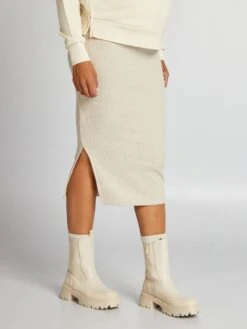 Gonna A Tubino Premaman In Maglia A Costine 8 Gonna A Tubino Premaman In Maglia A Costine -Kiabi gonna a tubino premaman in maglia a costine beige ajo38 1 frb4