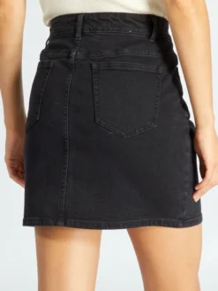 Gonna Corta In Denim 8 Gonna Corta In Denim -Kiabi gonna corta in denim nero xb225 3 frb3