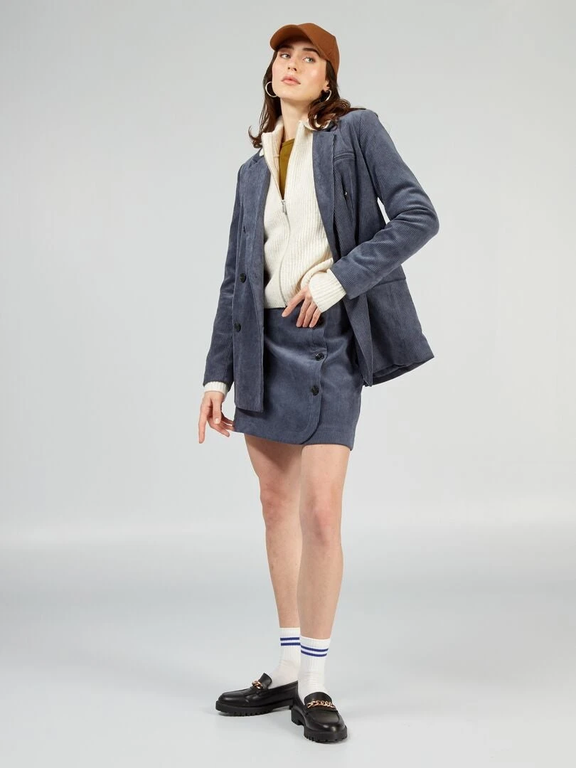 Gonna Corta In Velluto 2 Gonna Corta In Velluto - immagine 2