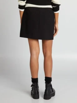 Gonna Corta -Kiabi gonna corta nero azo35 1 frb3