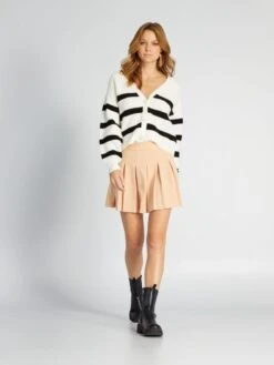 Gonna Corta Plissettata