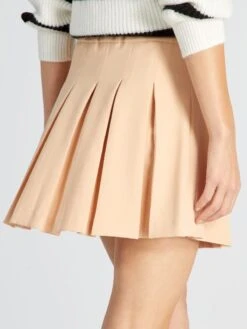 Gonna Corta Plissettata -Kiabi gonna corta plissettata ecru ce lha ayq48 1 frb3