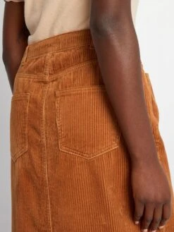 Gonna Lunga In Velluto -Kiabi gonna lunga in velluto marrone azo25 1 frb5