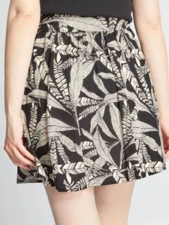 Gonna Morbida Con Motivo -Kiabi gonna morbida con motivo nero aeq53 2 frb3