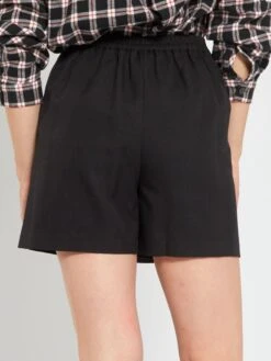 Gonna-shorts -Kiabi gonna shorts nero za616 2 frb3