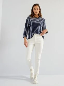 Jeans A Vita Alta Slim - 28L