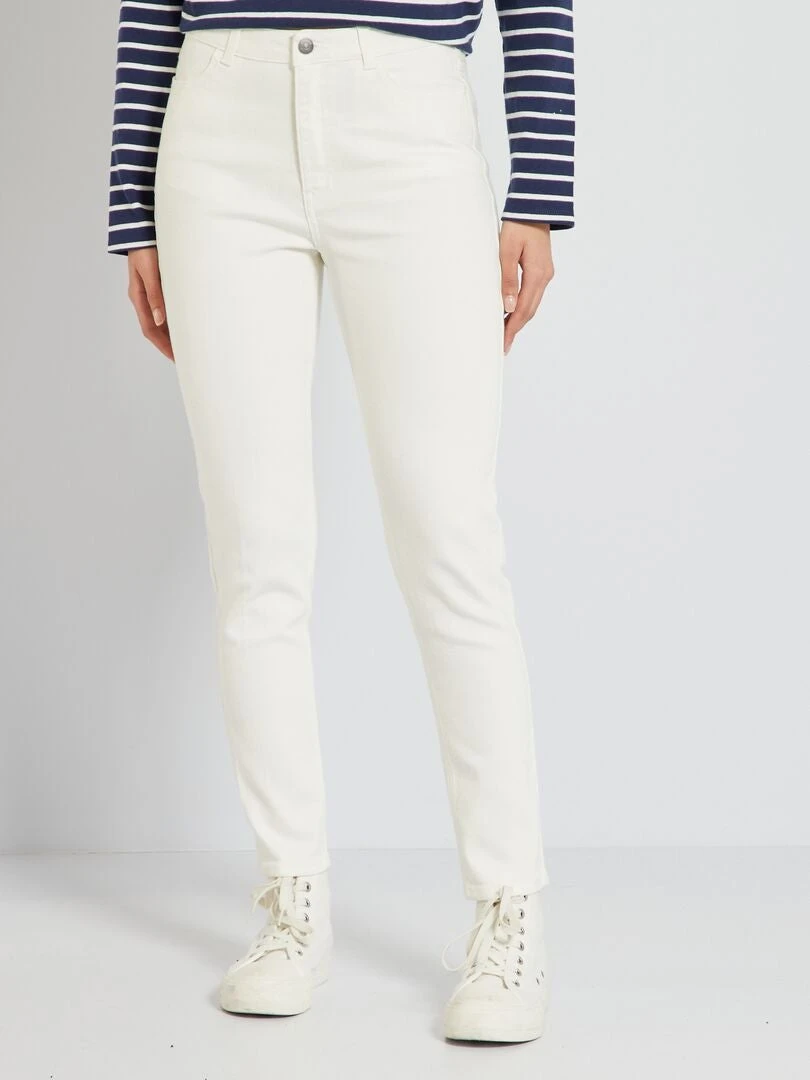 Jeans A Vita Alta Slim - 28L 2 Jeans A Vita Alta Slim - 28L - immagine 2